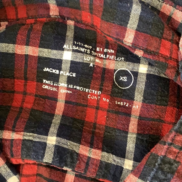 All SAINTS Spitalfields ALASKA hooded Shirt - Picture 6 of 13